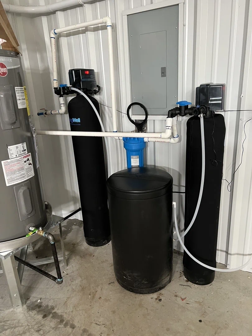 Water Filter and Salt Based Water Softener System - 7+ Bathrooms CSS+