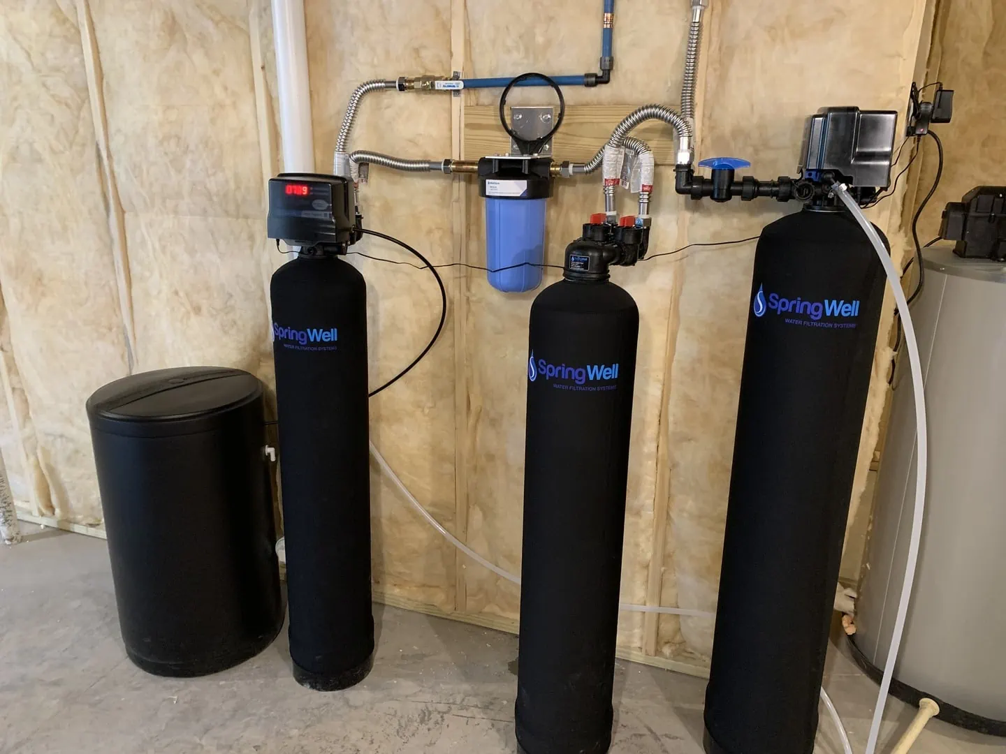 Water Filter and Salt Based Water Softener System - 7+ Bathrooms CSS+