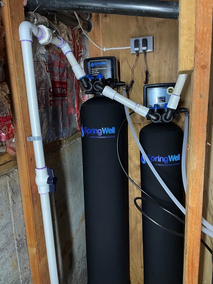 Water Filter and Salt Based Water Softener System - 7+ Bathrooms CSS+