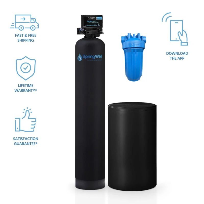 2 in 1 Water Filtration and Salt Softener System