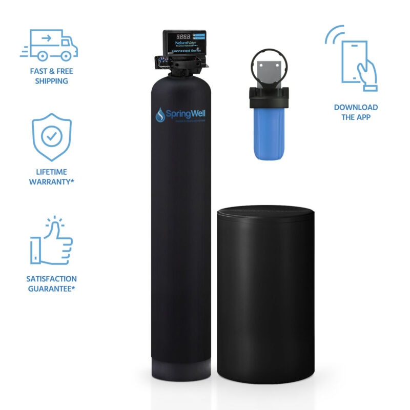 2 in 1 Water Filtration and Salt Softener System