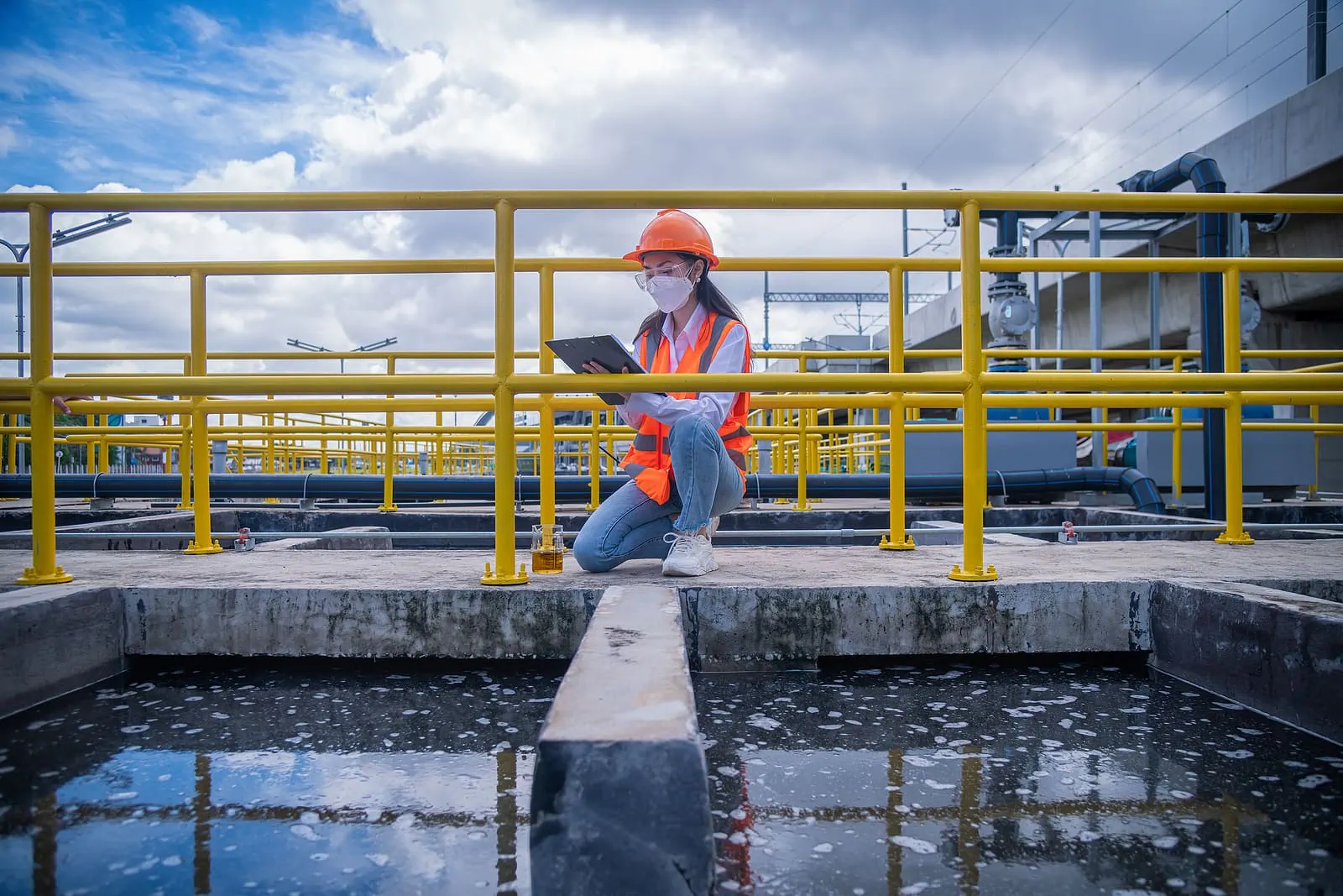 water treatment tank