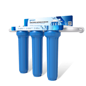 whole house trio cartridge filter for lead