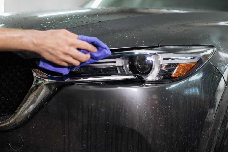 Cleaning Car