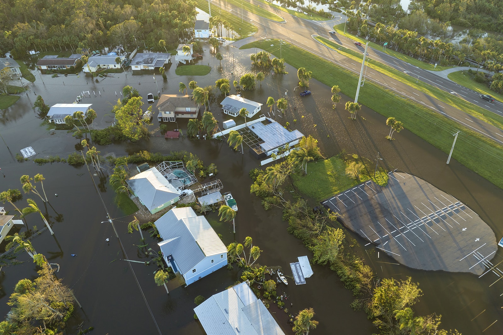 Flooded Neighborhood