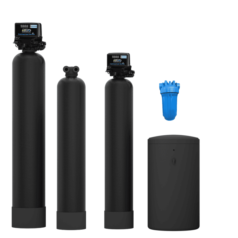 whole home combo system with brine tank image