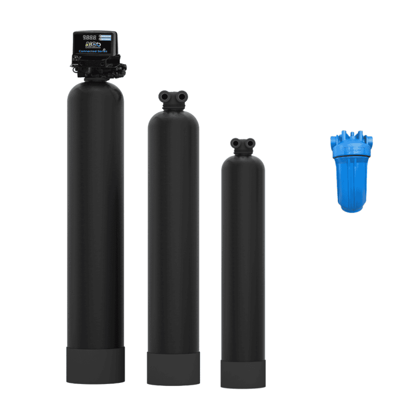 whole home system with sediment filter